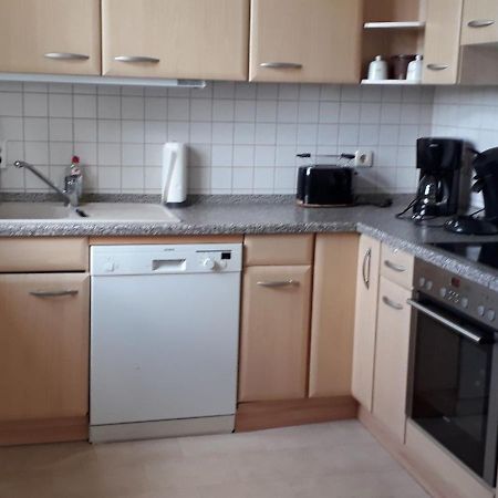 Ruhige Ferienwohnung Im Gutshaus Niederorschel Esterno foto